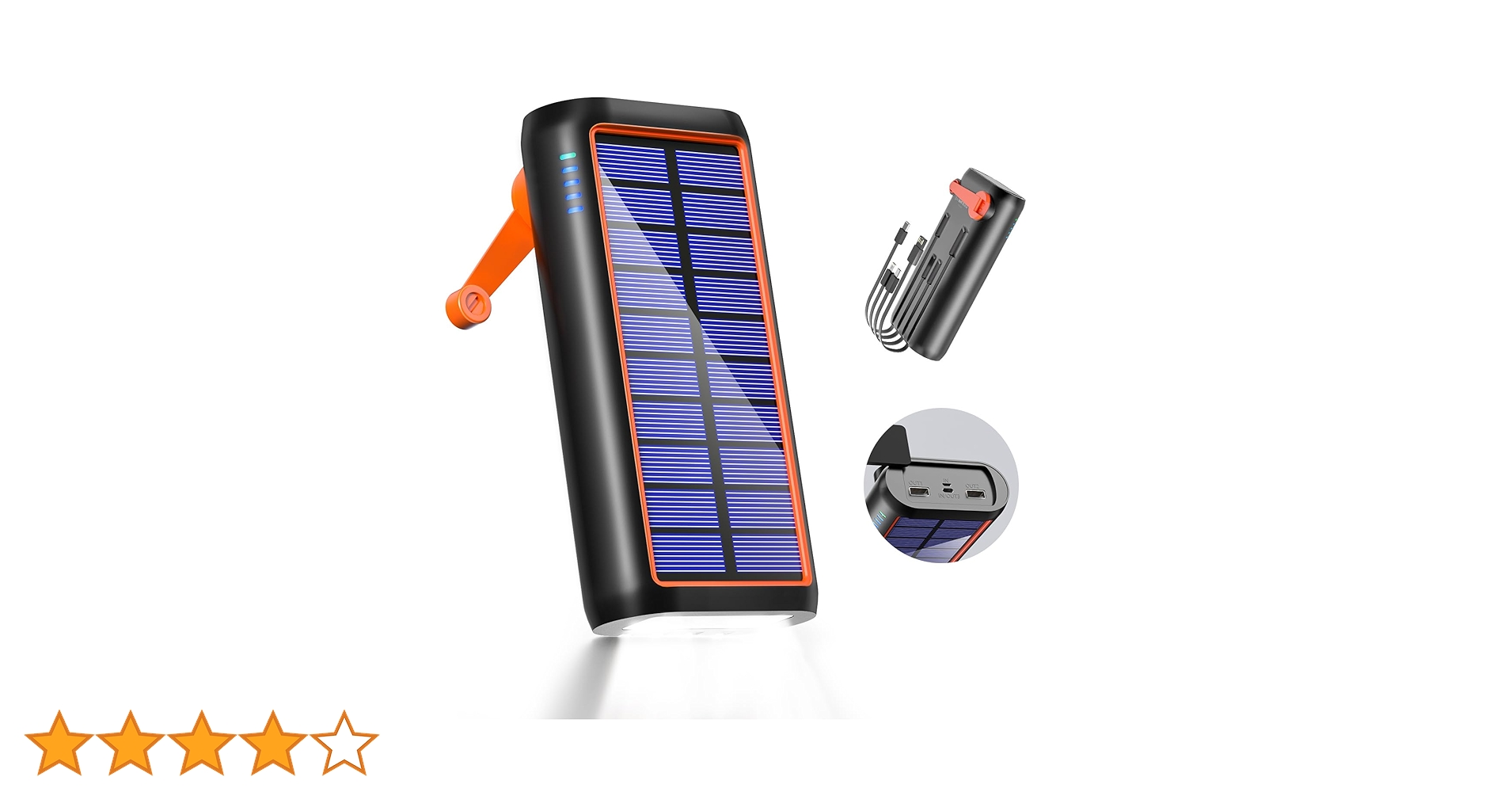 Amazon | ソーラーチャージャー 【 新登場 & 防災士監修